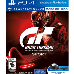 Juego Playstation Gran Turismo Sport PS4 FISICO PRECIO DE LISTA